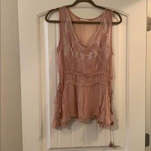 Feminine Blush Top